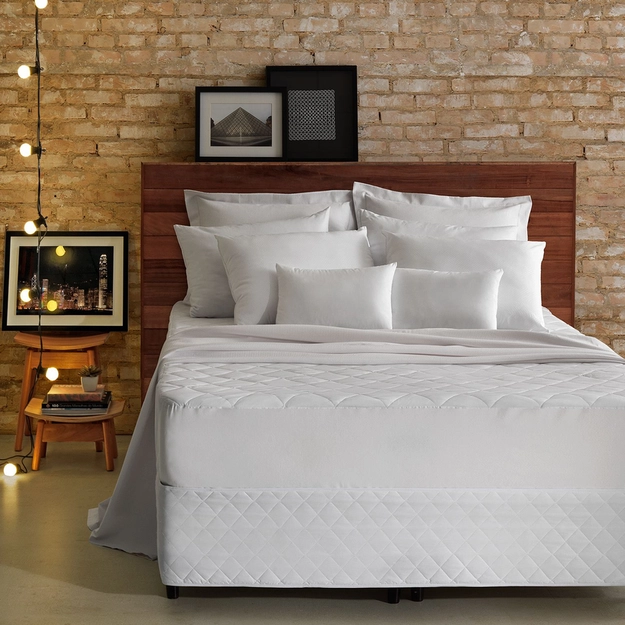 Saia para Cama Box Percal Classic