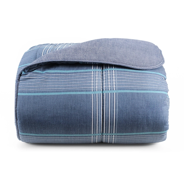 Edredom Dupla Face Matelassê 100% Algodão Tartan