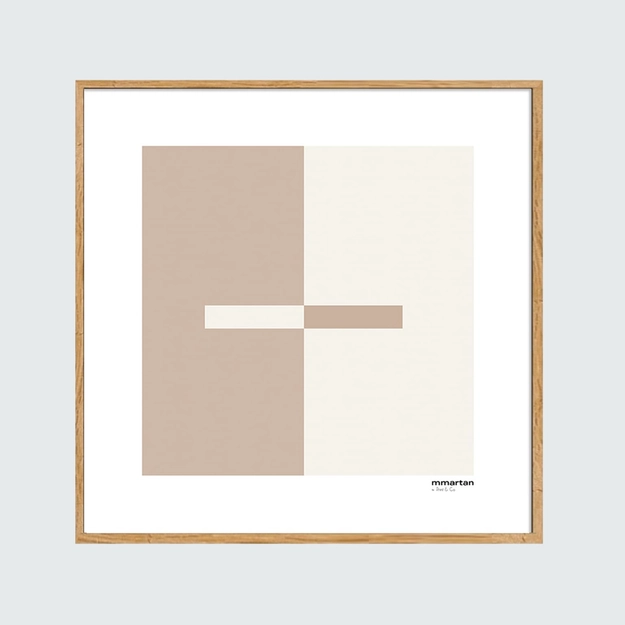 Quadro Decorativo com Vidro e Moldura Incógnito