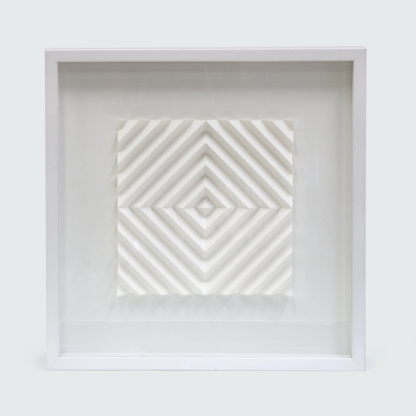 Quadro em Vidro com Moldura de Madeira Eloy