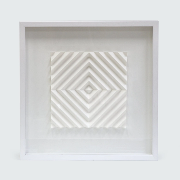Quadro em Vidro com Moldura de Madeira Eloy