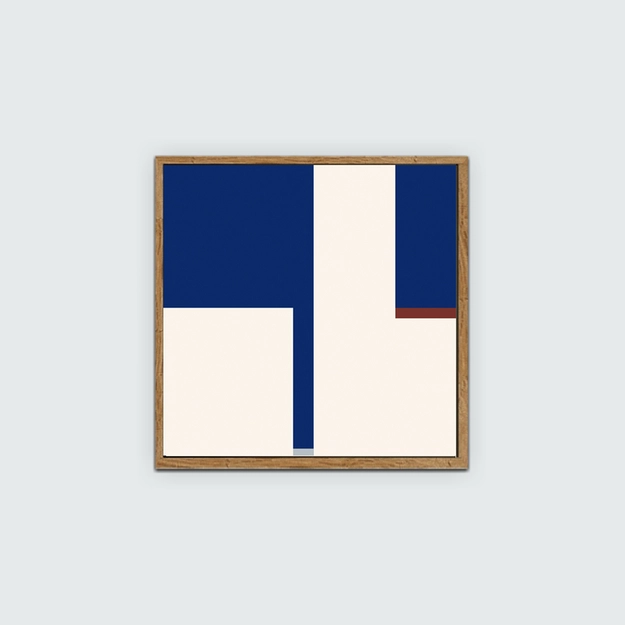 Quadro Decorativo em Tela Troia  44 x 44 cm