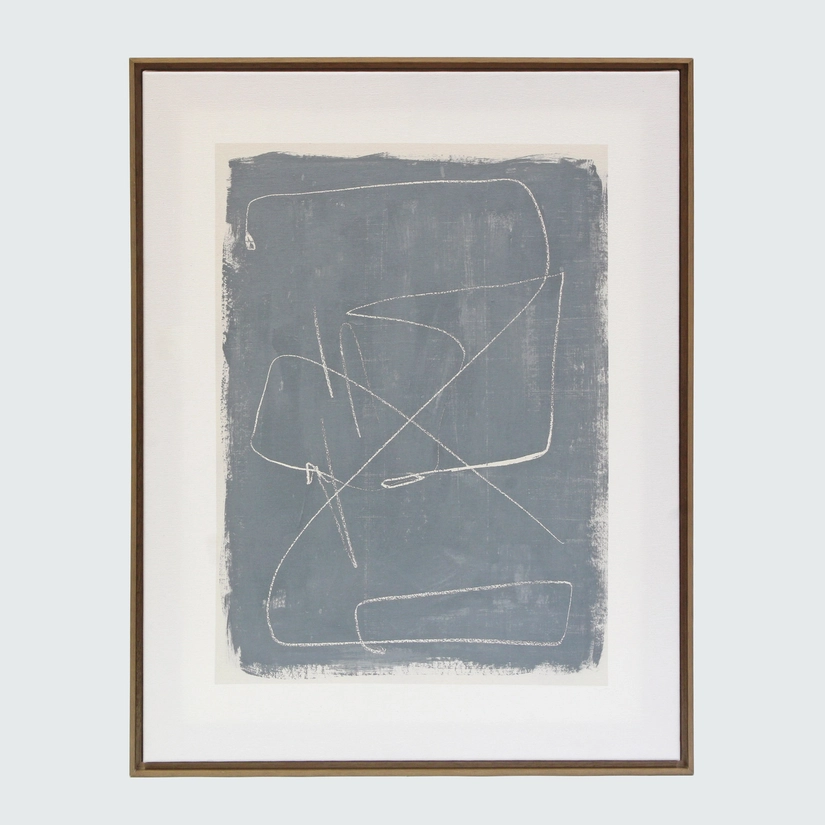 Quadro Madeira e Canvas Carella 71 cm X 56 cm