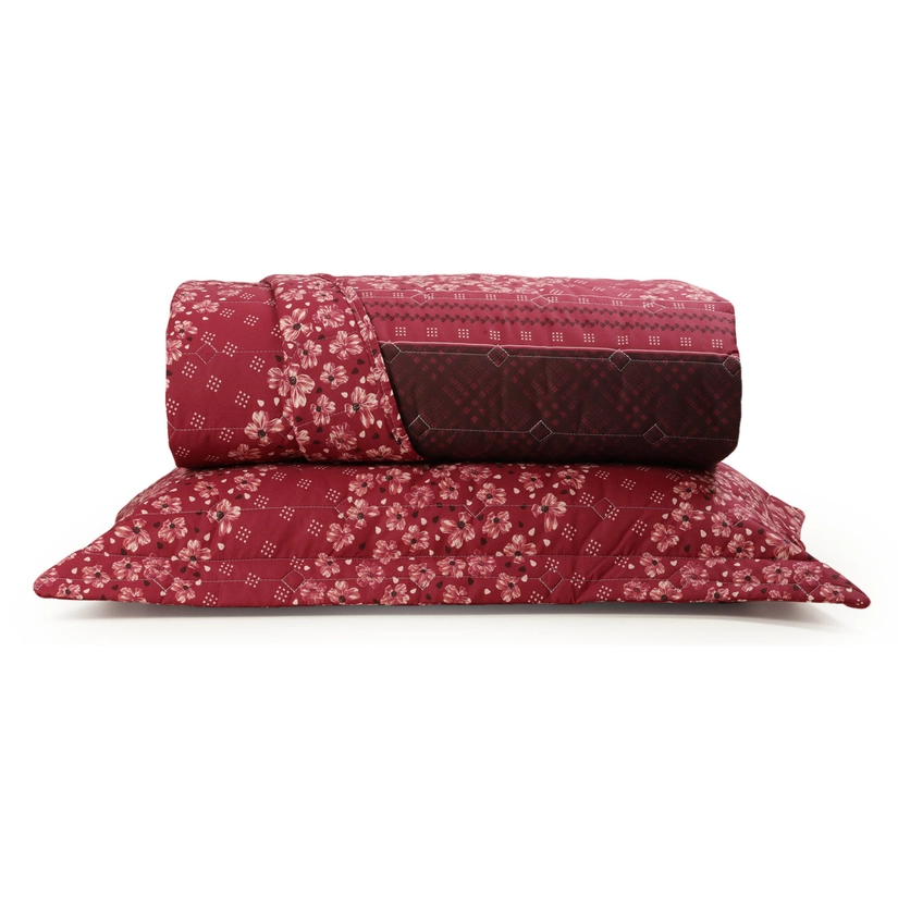 Kit Colcha Matelassê Dupla Face Charlotte