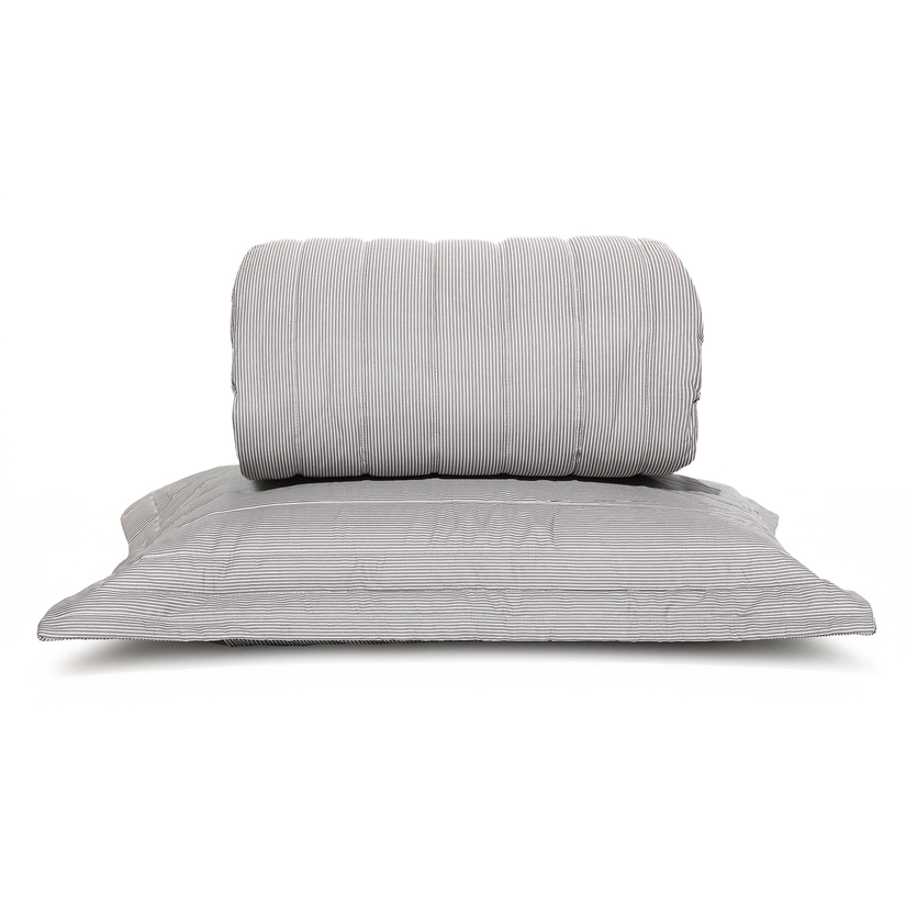 Kit Colcha Matelassê Listrado