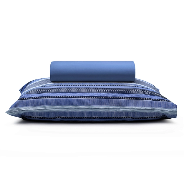 Lençol com Elástico + Fronha Micro Percal Toque de Seda Alban