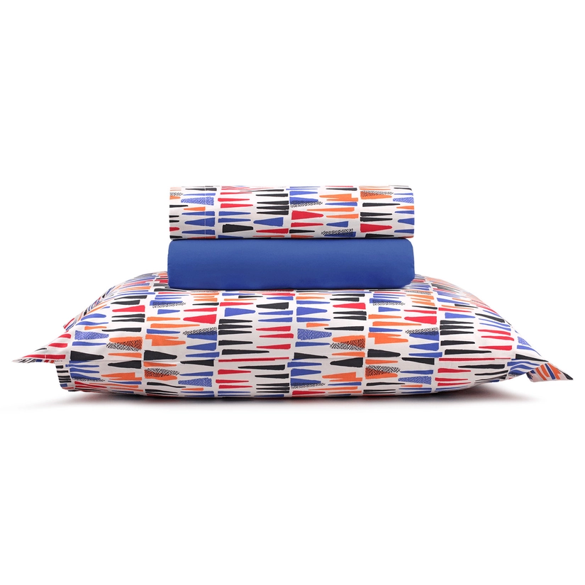 Jogo de Lençol Completo Percal 180 Fios Javi