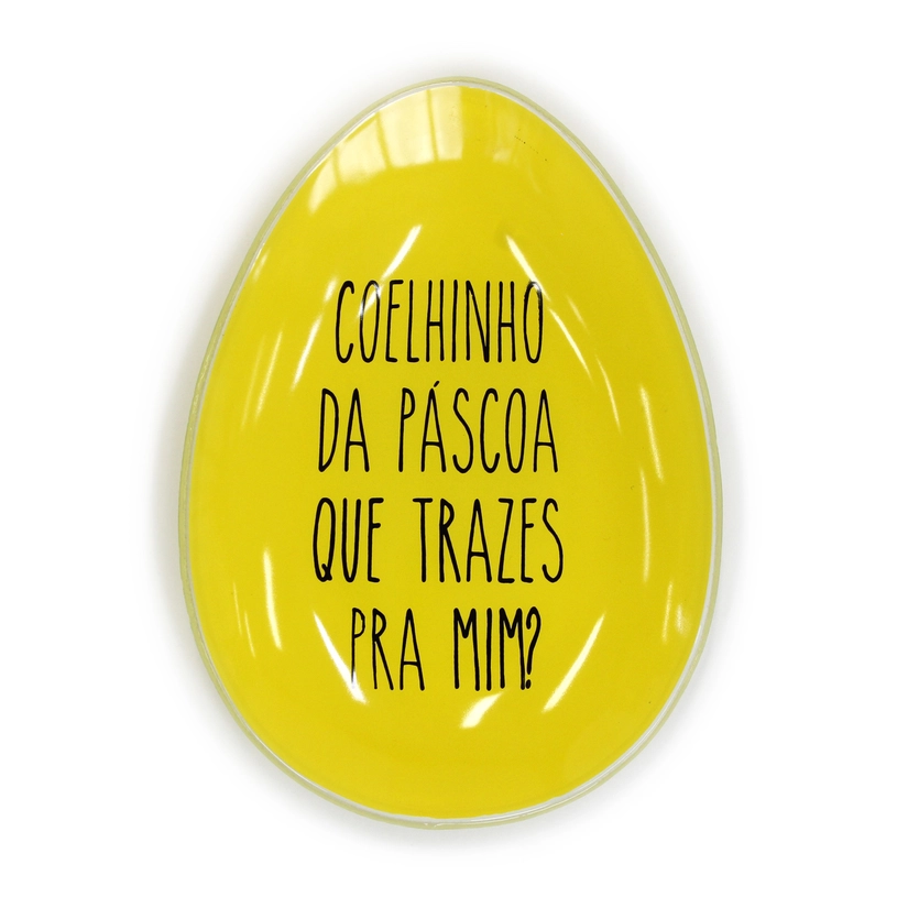 Travessa em Vidro Coelhinho da Páscoa