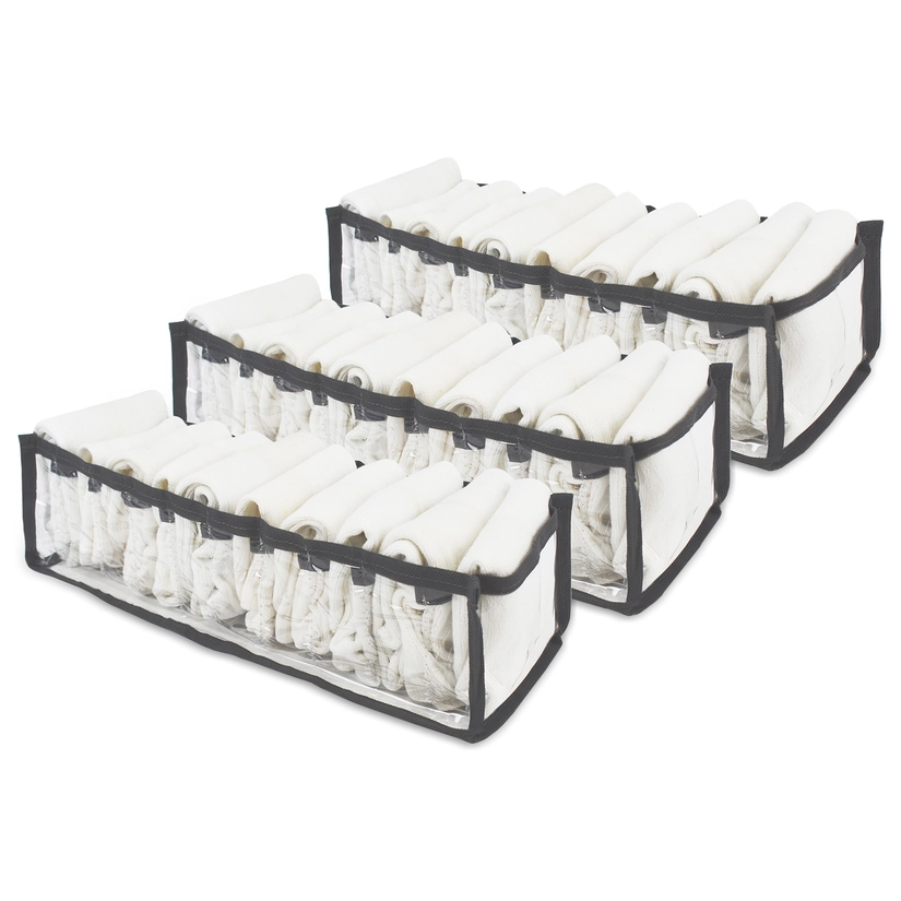 Kit Colmeia Organizadora 10 Divisórias Place 3 Peças
