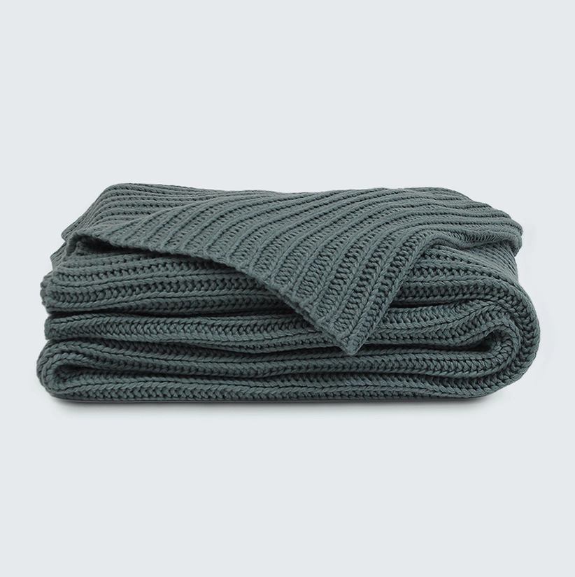 Manta Tricot Fio Tinto Comfort Oslo