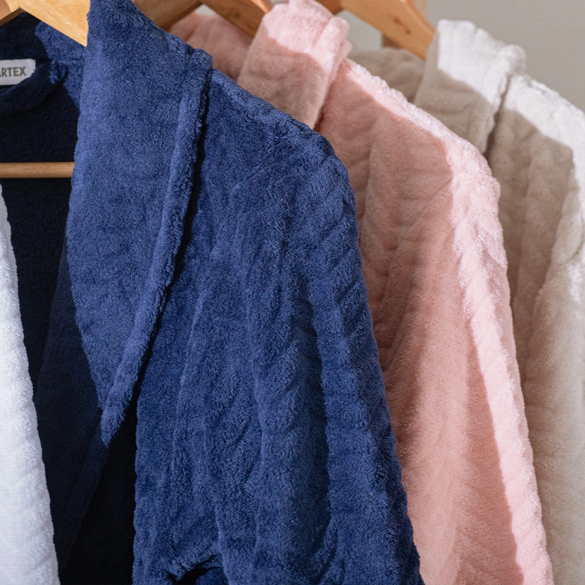 Roupão em Microfibra Relevos
