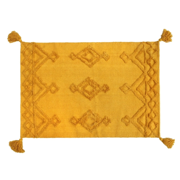 Tapete Antiderrapante Jacquard Tassel