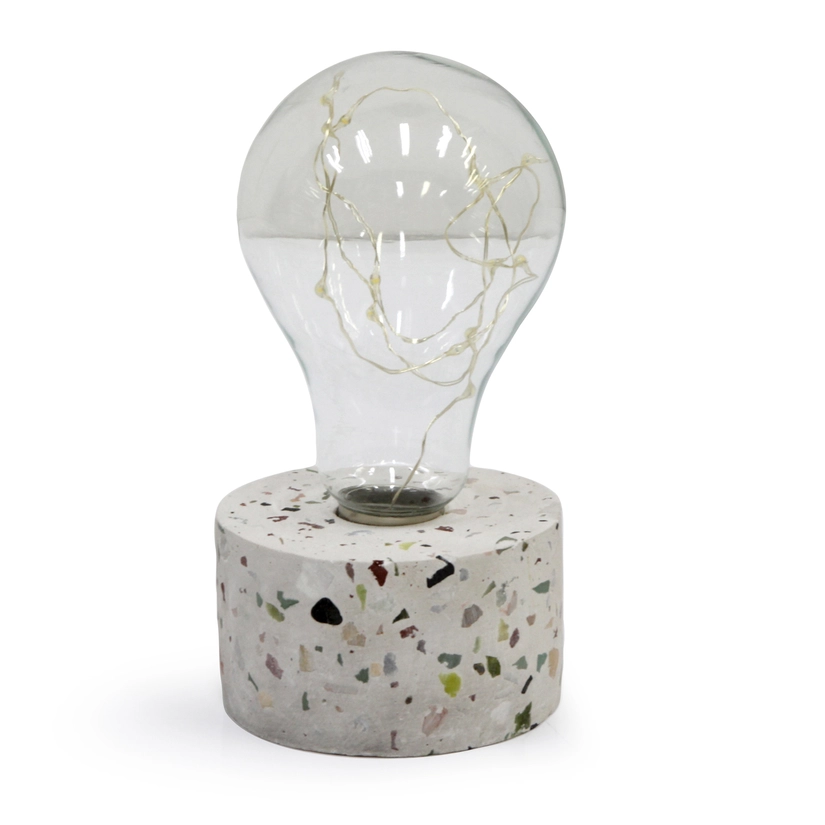 Luminária de Cimento Marble