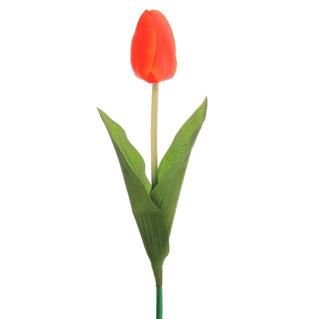 Tulipa Artificial Acetinada Orange