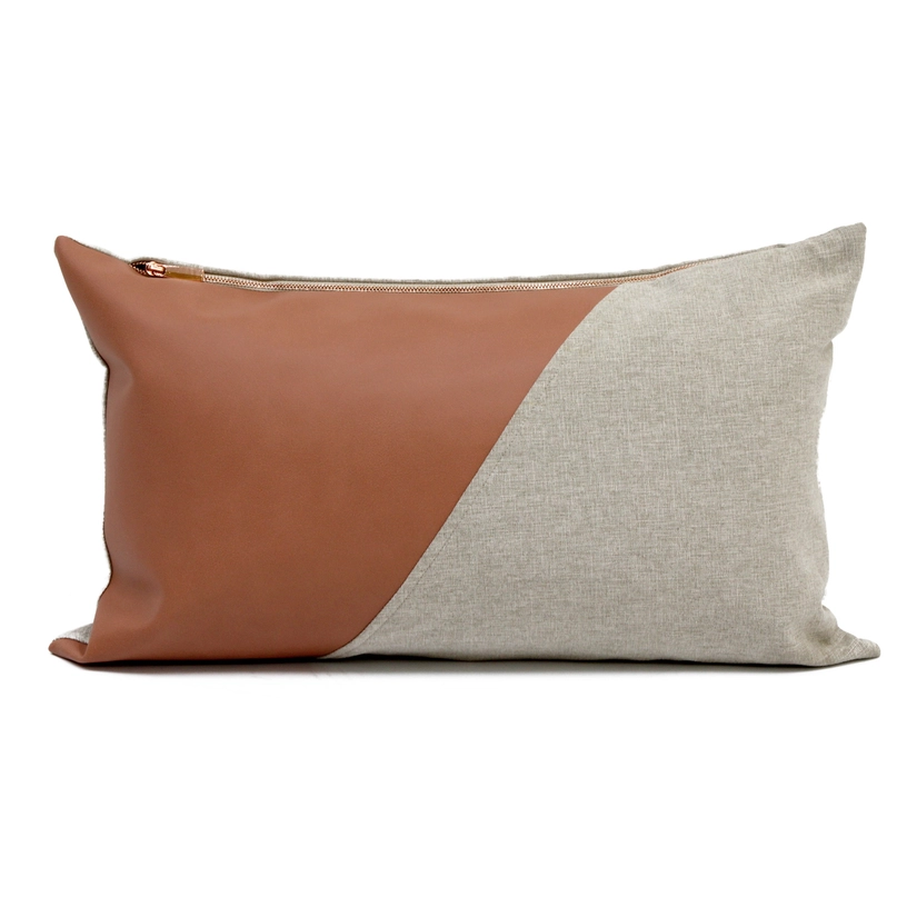 Capa de Almofada Bicolor Duo 30cm x 50cm