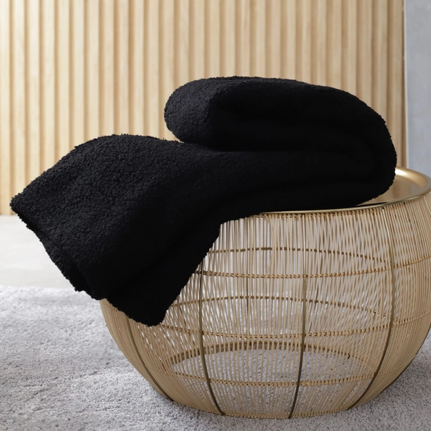 Manta Microflanelada Bouclé Alasca