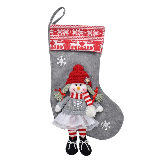 Meia Natalina Doll