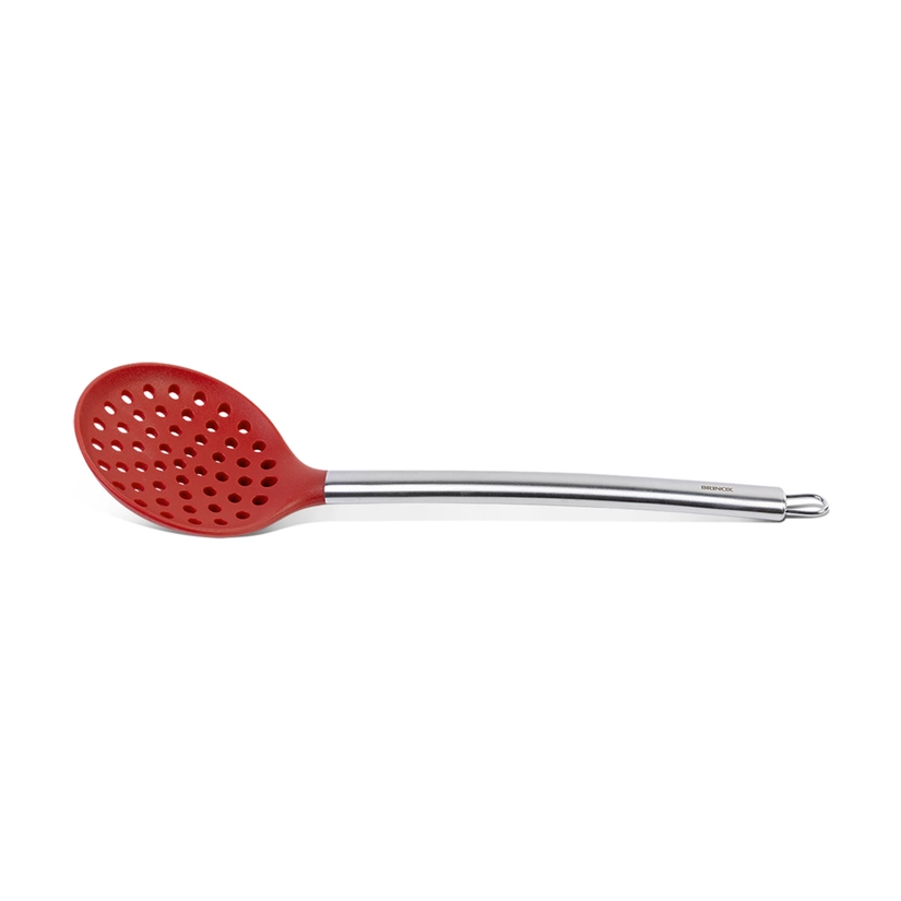Escumadeira em Aço Inox e Silicone Duo