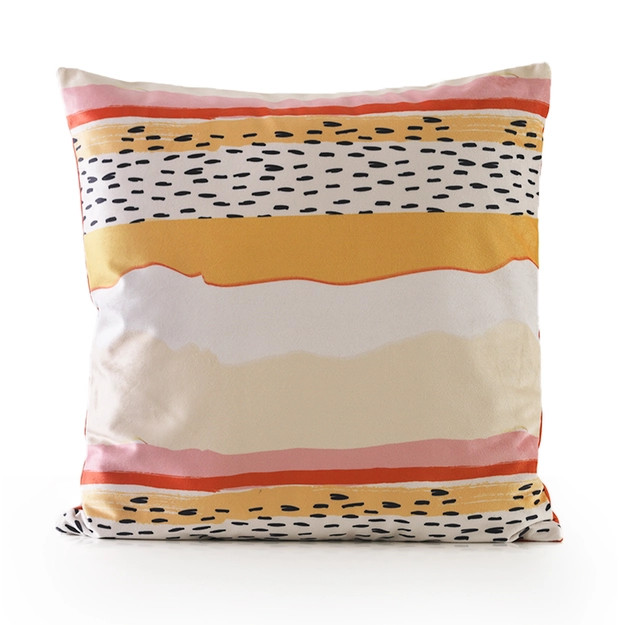 Capa de Almofada Aveludada Dupla Face Savana 45cm x 45cm
