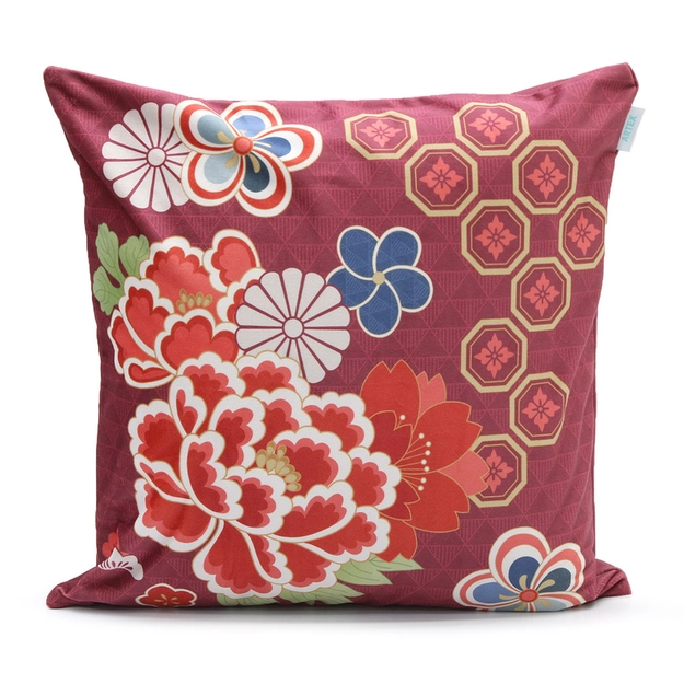 Capa de Almofada Dupla Face Aveludada Talismã 45cm x 45cm