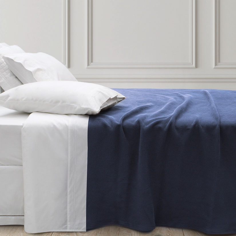 Manta  Piquet Jacquard Favo