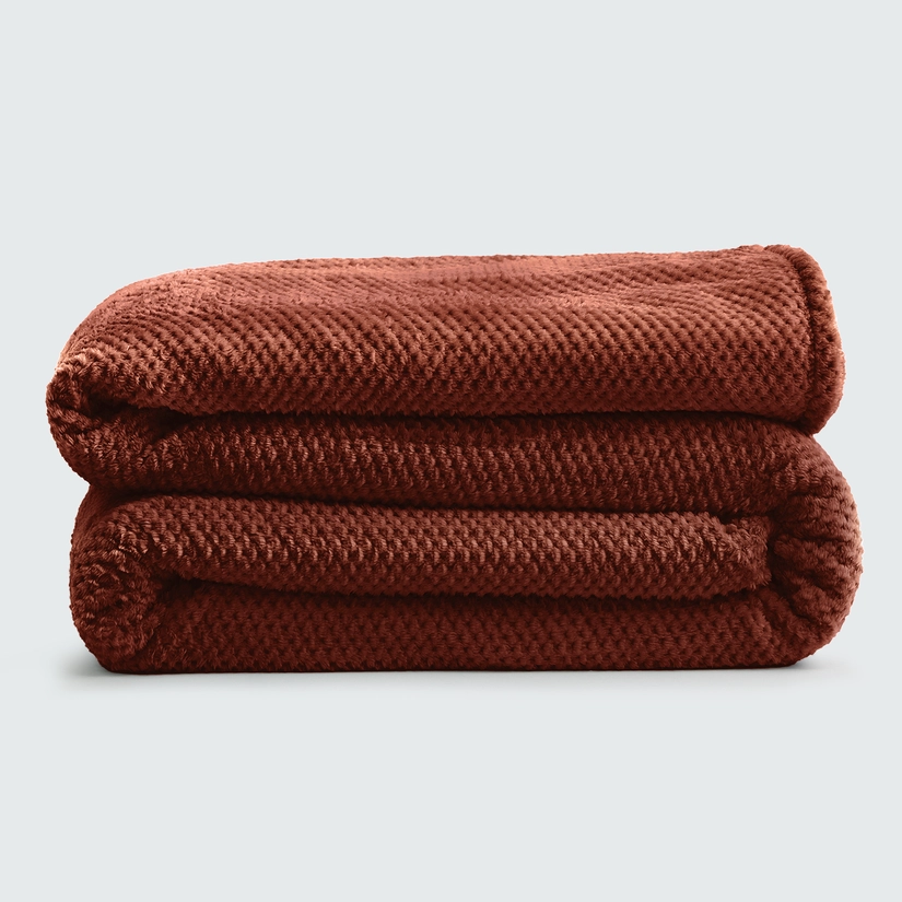 Manta Flannel Efeito Favo One for All