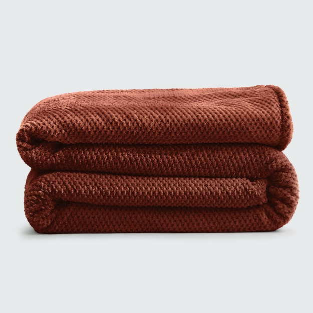 Manta Flannel Efeito Favo One for All