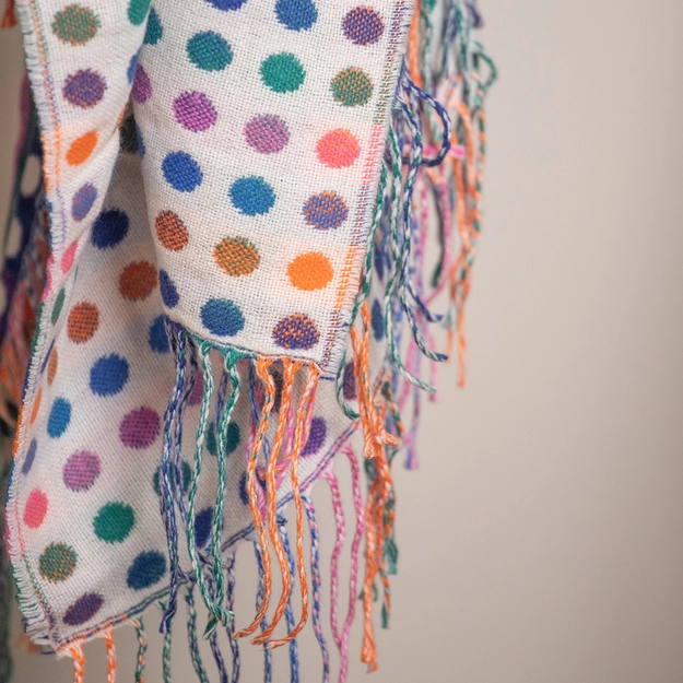 Manta Jacquard com Franjas Viva