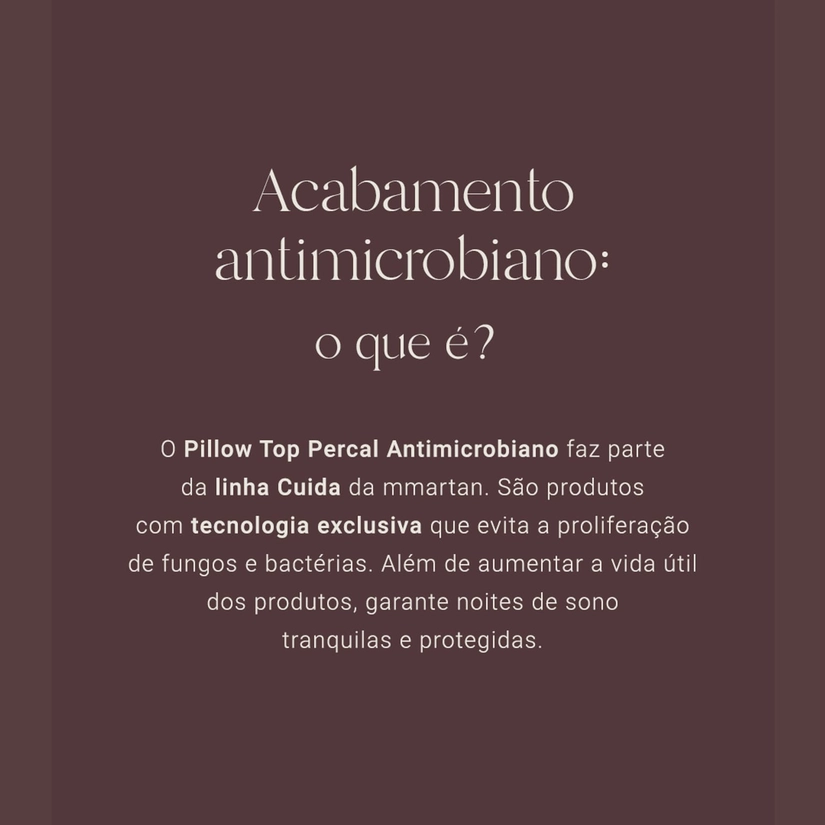 Pillow Top Antimicrobiano Conforto