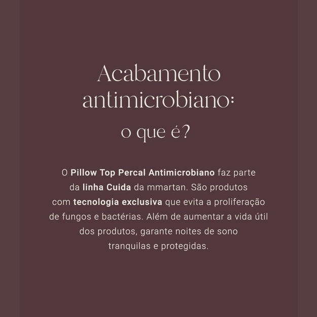 Pillow Top Antimicrobiano Conforto