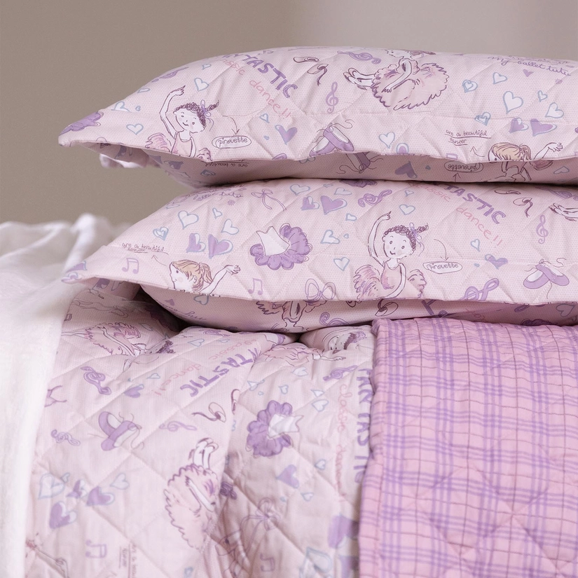 Kit Colcha Percal Petit Girl