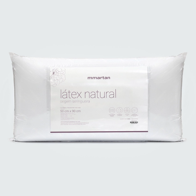Travesseiro Suporte Firme Latex Natural