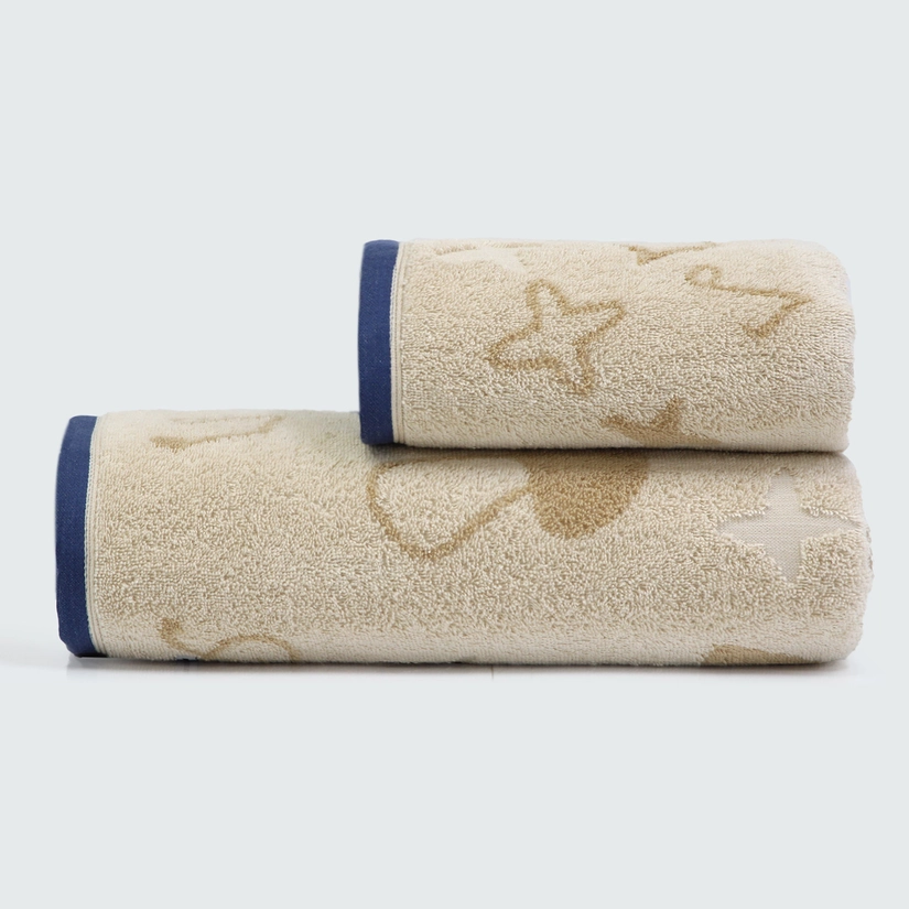 Jogo de Toalhas Fio Penteado Jacquard Poppy 2 Peças