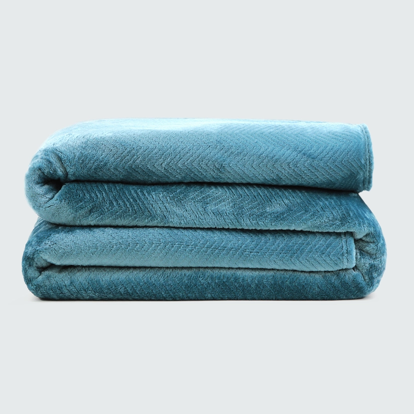 Manta Flannel Detalhes em Relevo One For All