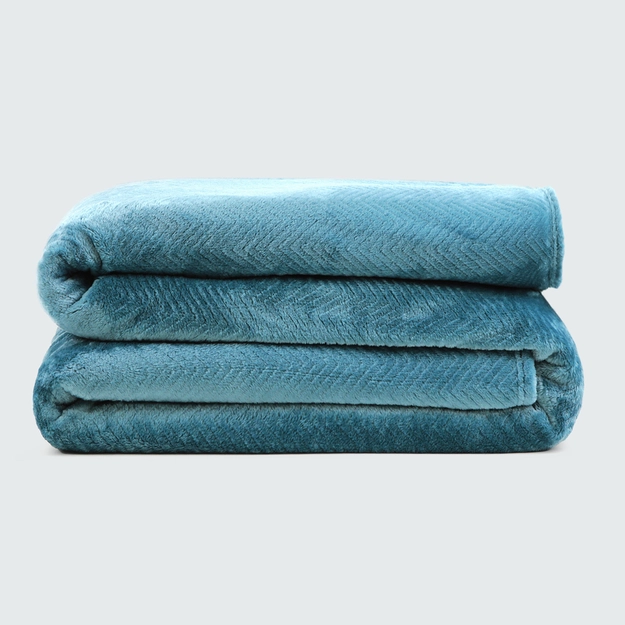 Manta Flannel Detalhes em Relevo One For All