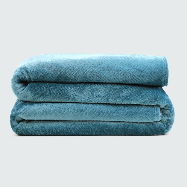 Manta Flannel Detalhes em Relevo One For All