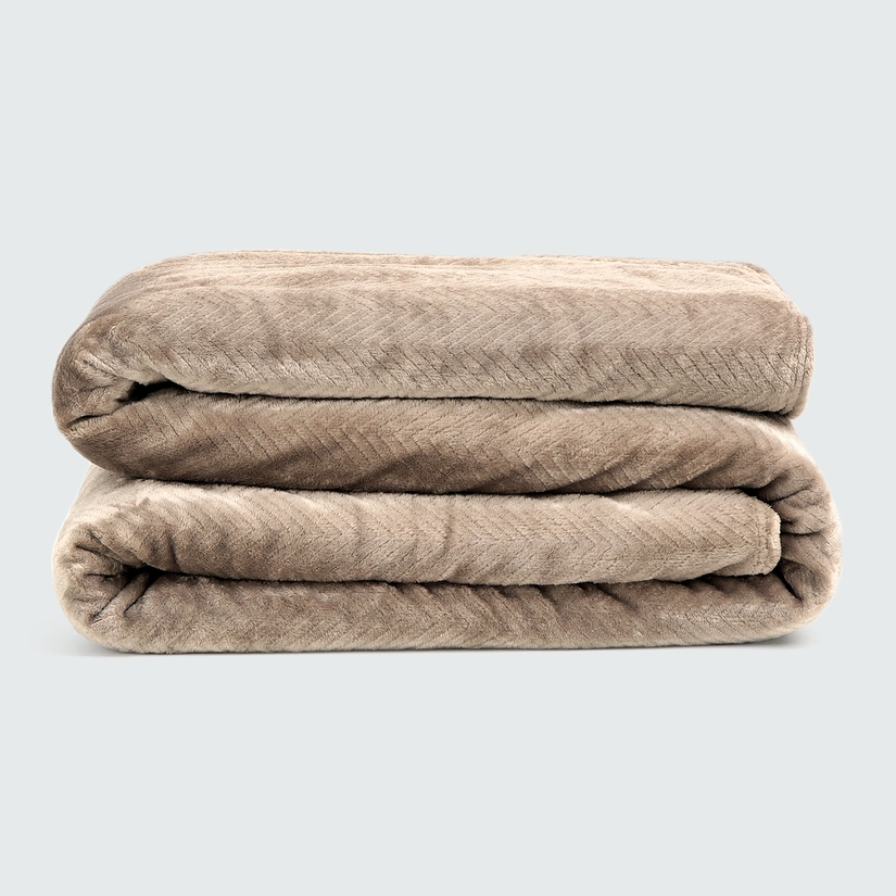 Manta Flannel Detalhes em Relevo One For All