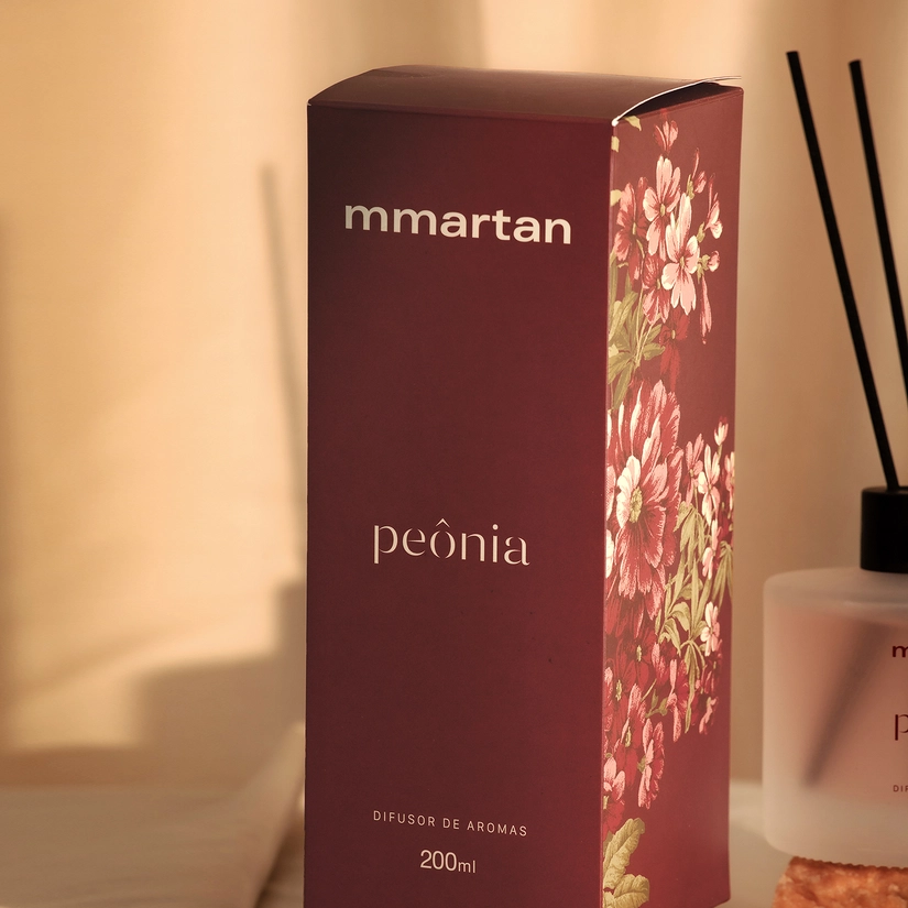 Difusor com Aroma 200 ml Peonia