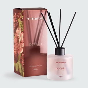 Difusor com Aroma 200 ml Peonia