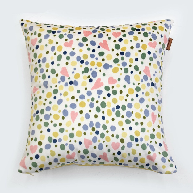 Capa de Almofada Dupla Face com Cording Gratia 43cm x 43cm