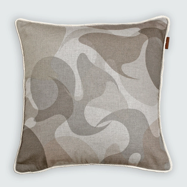 Capa de Almofada Algodão Orna Mergulhar 43cm x 43cm