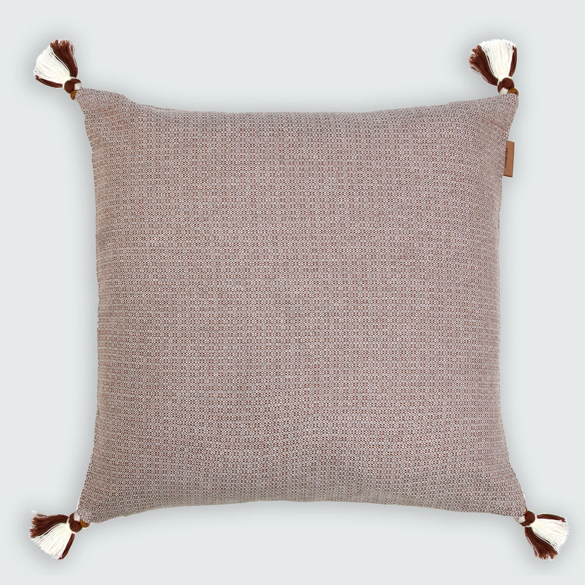 Capa de Almofada Algodão Tassels Orna Nadar 43cm x 43cm