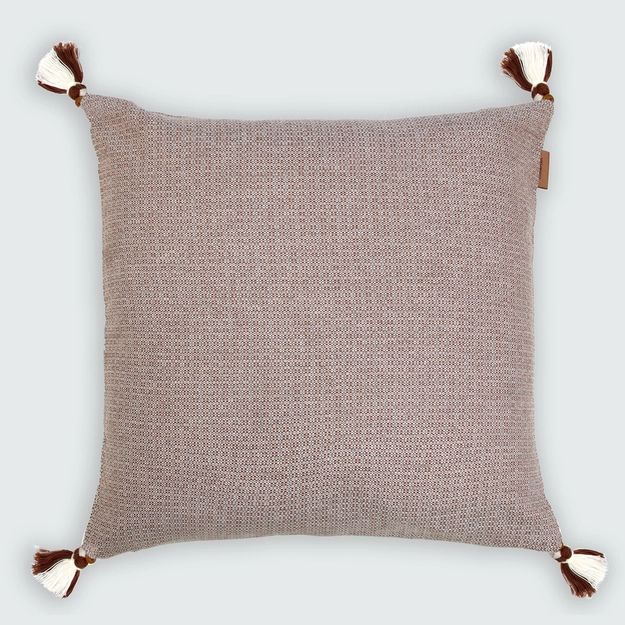 Capa de Almofada Algodão Tassels Orna Nadar 43cm x 43cm