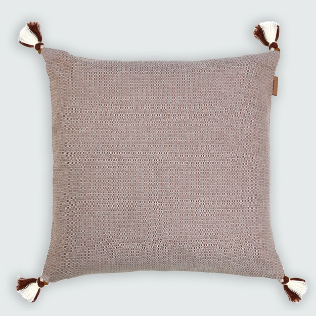 Capa de Almofada Algodão Tassels Orna Nadar 43cm x 43cm