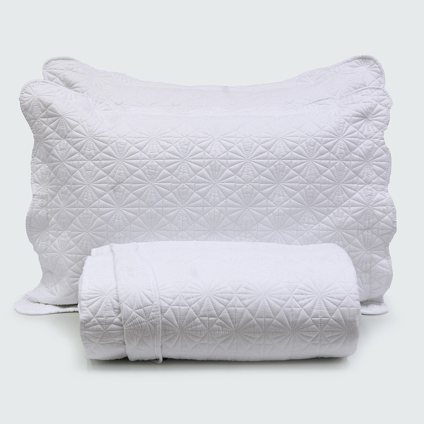 Kit Colcha Matelassê Colby