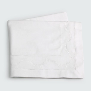 Toalha de Mesa com Bordado Cotton Linen Ciare
