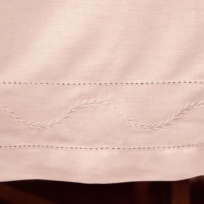 Toalha de Mesa com Bordado Cotton Linen Ciare