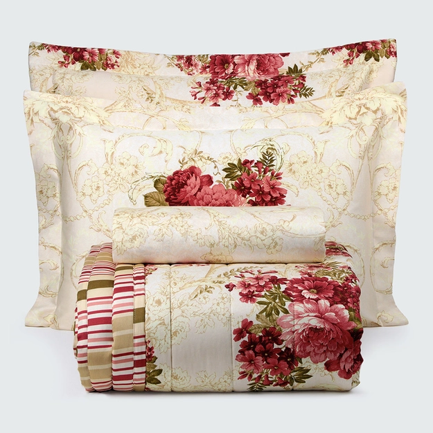 Kit Cama Belle Deschamps 7 peças