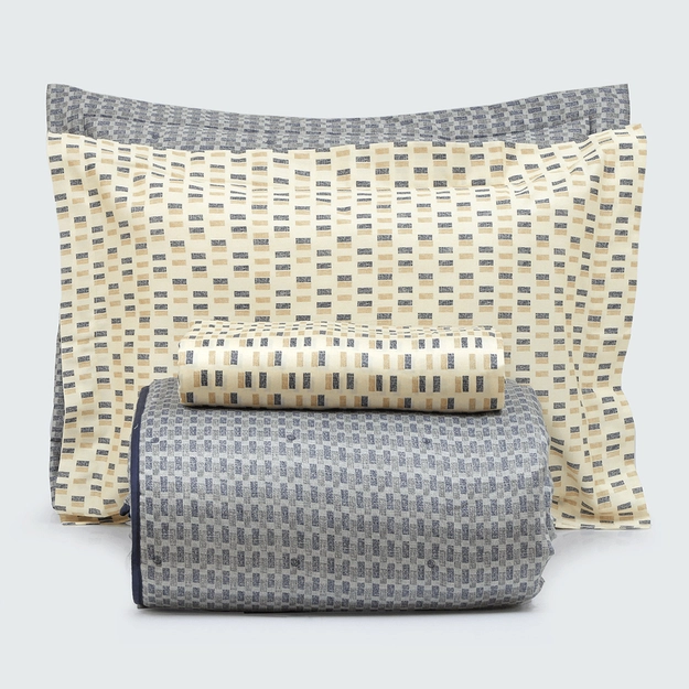 Kit Cama Algodão Egípcio Acetinado Renton