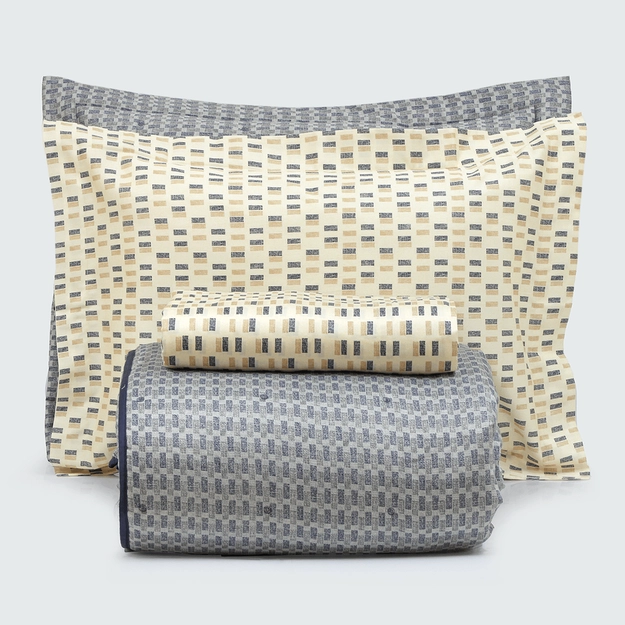 Kit Cama Algodão Egípcio Acetinado Renton